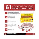 Tagout Safety Kit  14 Devices  Lock Set  Osha Compliance  Prevent Hazards
