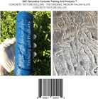 Concrete Texture Roller Stamp - The  original  Medium Italian Slate Concrete Tex