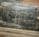 Antique Cast Iron Wood Cook Stove Gas Coal Rare In Need Of Love