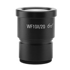 Wide Field Stereo Microscope Eyepiece 10x Magnification 30mm Optical Glass Metal