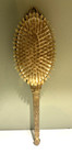 Set Of 3 Vintage Gold Tone Mirror  Brush    Comb