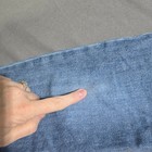 Mini Boden Jeans Kids 5-6y Blue Daisy Embroidered Elastic Waist Denim Pants