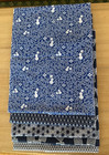 Set Of 5 Japanese Tenugui Towels Cotton Fabrics Crafts Traditional Pattern C