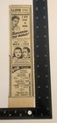 Vintage Movie Theater Showings Tomorrow The World   War Newspaper Clipping 0c25