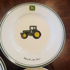 Gibson John Deere Nothing Runs Like A Deere Dinner Plates Salad Plates Soup Bowl