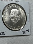 1955 Mexico 5 Pesos Large Silver Coin
