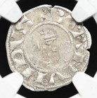 Crusaders Antioch Bohemond Iii 1163-1201 Ad  Denier Knights Templar Coin  Ngc Vf