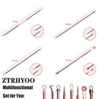 Ztrhyoo Blackhead Remover Pimple Comedone Extractor Tool Best Acne Removal Kit -