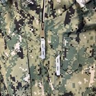 Us Navy Parka Working Type Iii Gore-tex Camo Waterproof Jacket Hood Large Short