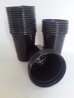 Quart Plastic Nursery Pots - Set Of 20 -  4 75  X 5 25   Flower Perennial