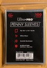  5  Ultra Pro Soft Penny Card Sleeves 100ct Standard Size Cards Free Shipping 