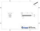  10 X 1-1 2  Sheet Metal Screws Self Tapping Pan Head Stainless Steel Qty 1000