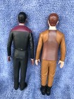 1994 Applause Two Star Trek Dolls 8 1 2  Tall Chief Odo   Commander Sisko