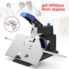 A3 Manual Flat Saddle Stitching Dual Stapler Binder Book Binding Machine 6 5mm