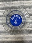 Vintage  aladdin  Las Vegas  Nv Famous Hotel   Casino Glass Souvenir Ashtray 
