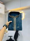 Designer Men s Kurta Pajama Set Embroidered Wedding Wear Bollywood Style