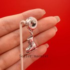 New 925 Sterling Silver Ice Skate Charm charm For Bracelet 791025