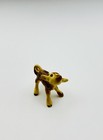 Vintage Retired Hagen Renaker Head Up Jersey Calf Brown Baby Cow Mini Figurine