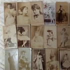 Sweet Caporal Cigarettes Actresses 1908 Tobacco Card Lot Of 22 Original