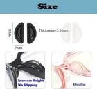 8 - 40 Pc Soft Nose Pads Stick On Adhesive Comfort Eyeglasses Sunglasses Glass