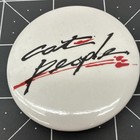 Vintage 1981 Cat People Promo Pin Film Movie Button David Bowie Nastassia Kinski