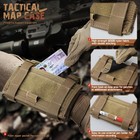 Livans Map Case Wrist Pouch Tactical Arm Sleeve For Army Military Gear Gift