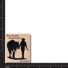 New Rubber Stamp  Cowgirl With Horse  Western walking cowboy words animal hat sm