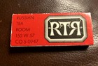 Russian Tea Room  New York City  Vintage Slim Classic Matchbox With Matches