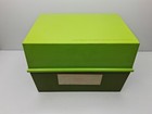 Vintage 1971 Betty Crocker Recipe Card Library Avocado Green Box Complete