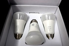 Philips - Hue White Ambiance A19 Bluetooth 9 5w 800 Lumen Pack Of 3 Read Desc