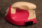 Mini Iron For Crafting  Sewing  Clothes 2 51    X 4    Compact Pink Ceramic Plate