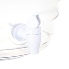 5 Gallon Vitrolero White Beverage Dispenser