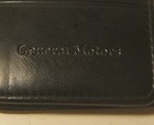 Vintage Leeds Leather General Motors Black Note Pad Unused But No Pen    