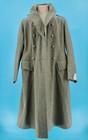 Vtg Men s 1940s Post Wwii Swedish Army Wool Trench Coat Sz M 40s Ww2 Great Coat