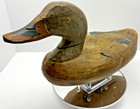 Mallard Hen Wooden Duck Decoy Hand Carved   Painted Vintage Upper Chesapeake Bay
