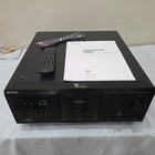 Sony Cdp-cx355 Cd Changer 300-disc Black Refurbished W remote One Year Warranty