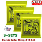 6 Sets  Ernie Ball Regular Slinky 10-46 Electric Guitar Strings 2221