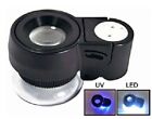 Magnifying Magnifier Glass 15x Light Loupe Illuminated  Led Uv