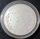 Mexico Mint Mex  Cy  Courthouse Admin  25th  Years Award Silver Piece  Proof Ed 