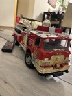 New Bright Metro Fire Dept Mfd Snorkel Ladder Fire Engine Wired Remote