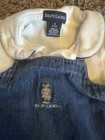 Ralph Lauren Baby Girl Jean Dress Jumper 6-12 Months