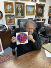 Blotter Art Rose Photographer Signed 41 50 Ae  Vary Rare By Stanley Mouse