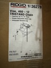 Ridgid 36278 460-12 Portable Tristand   Chain Vise 0 13 In     12 In Pipe Size