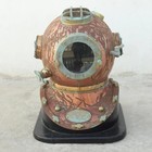 Anchor Engineering Diving Helmet Copper Deep Sea Diver Scuba Helmet Replica