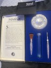 Towle Sterling Silver   925  Vanity Grooming Set W  Mirror compact  Brush   Tool