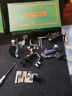 Vtg Singer Featherweight 221 Sewing Machine Attachments 160809 Lot