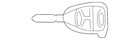 Genuine Mopar Key 5018689aa