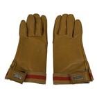 Gucci - Light Brown Orange Leather Cotton Women s Gloves
