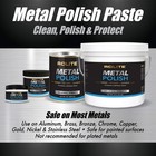 Rolite - Rmp45z Metal Polish Paste - Industrial Strength Scratch Remover And    