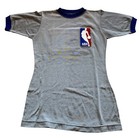 Nba Game Worn Basketball Referee Jersey Shirt 1980   s Original Vintage